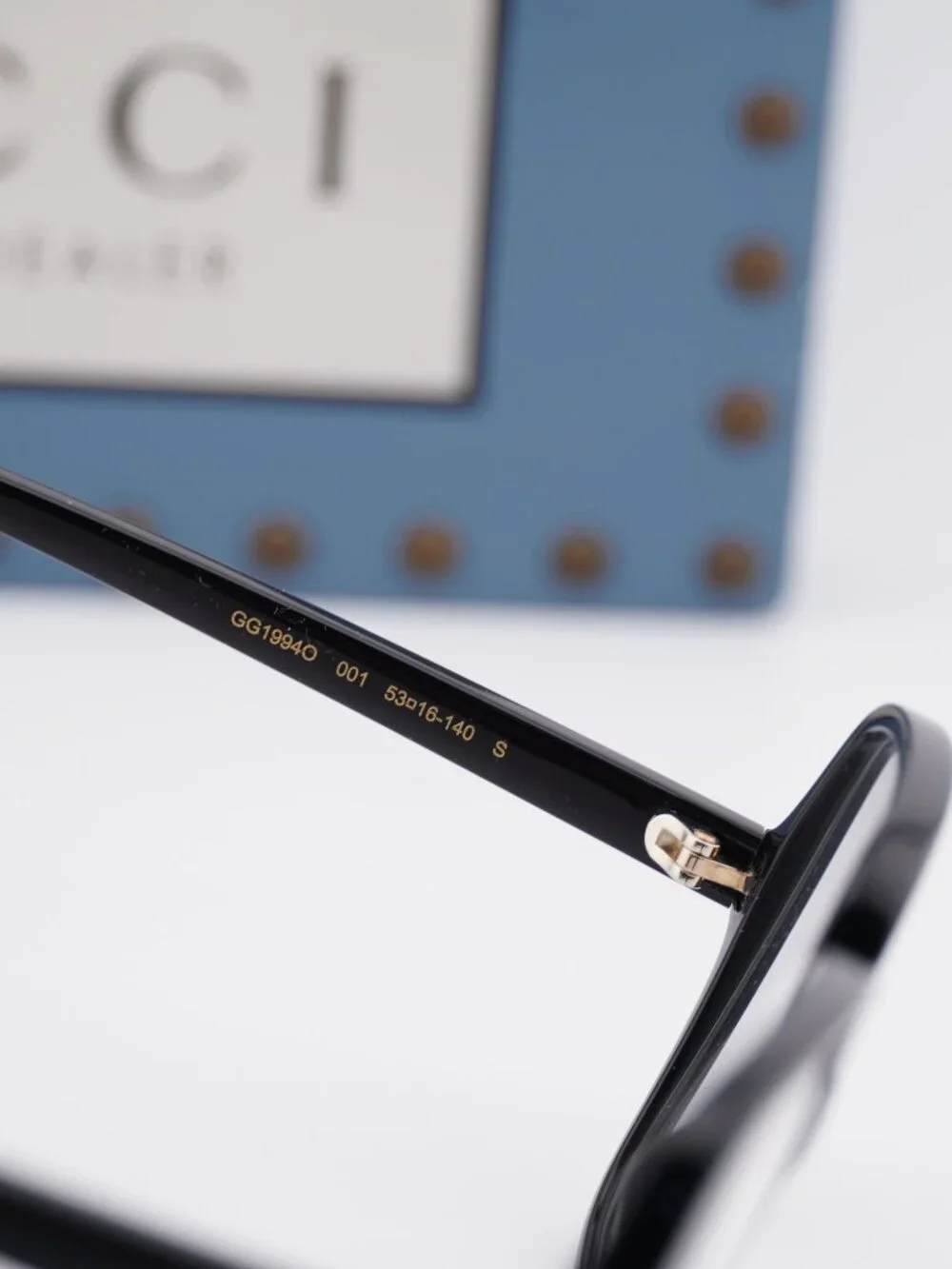 Gucci GG1994O 001 Square Eyeglasses - Black 53mm
